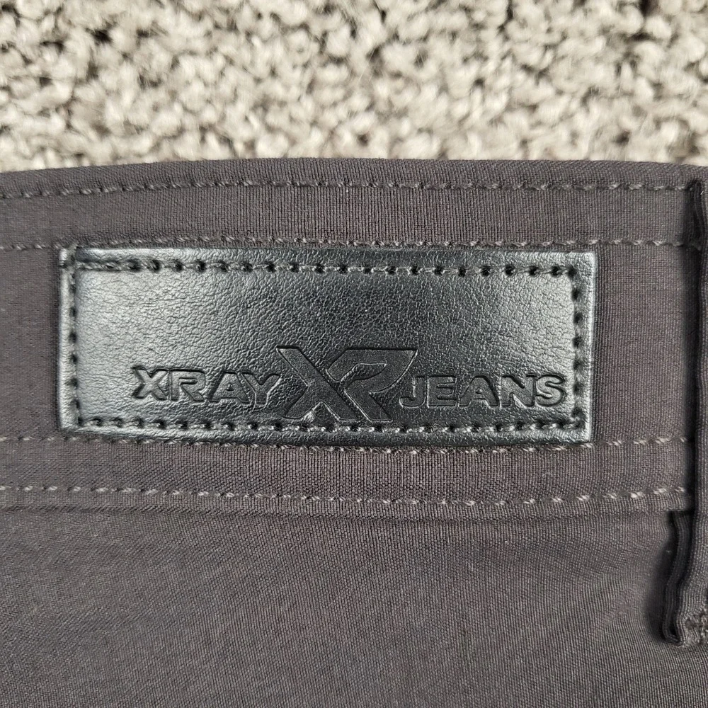 XRAY Jeans Men's Charcoal Stretch Flat Front Casual Pants Size 34x30